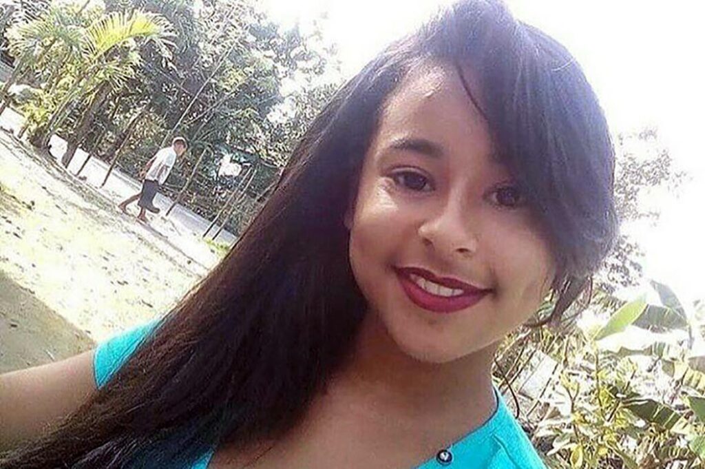 Emely Peguero, adolescente asesinada por su novio.