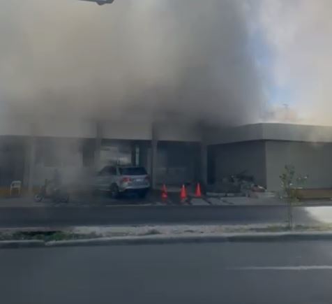 Imagen del incendio en Cerdo Centro.