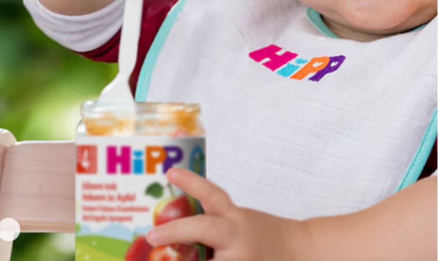 Comida de bebé de la marca Hipp.