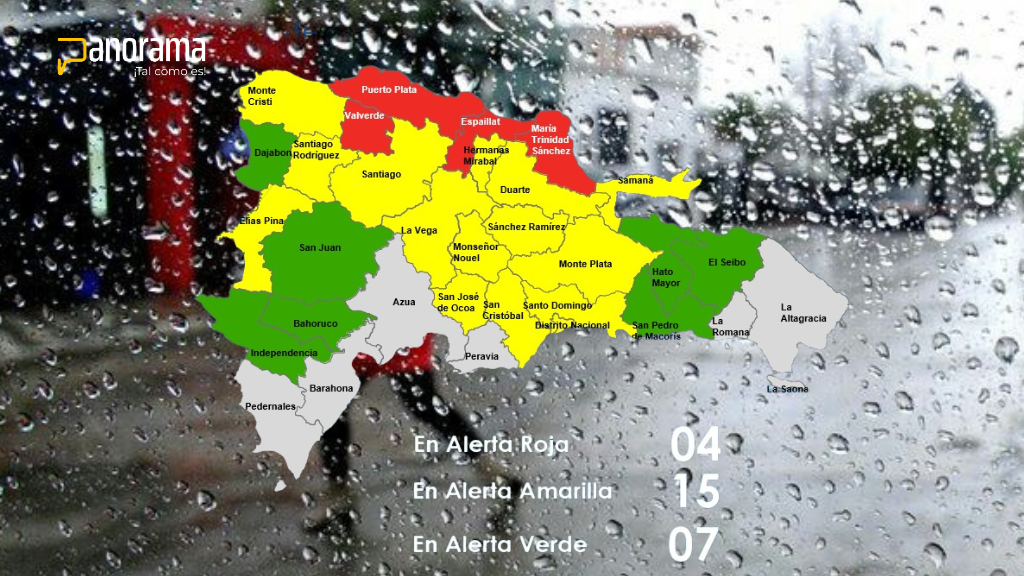 Mapa de alertas por vaguada