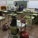 Imagen de archivo de un aula. EFE/Nacho Gallego.