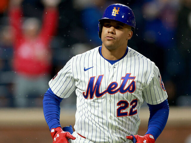 Dominicano Juan Soto de los Mets de Nueva York.
