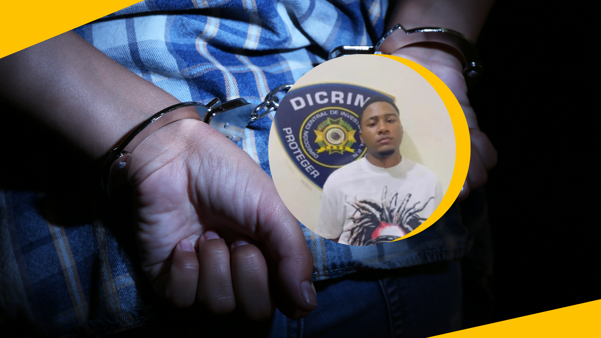 El detenido es Yenfry Sena Ferreras, alias “Jeco”, de 24 años.