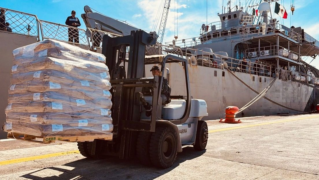 Ayuda humanitaria hacia Cuba.