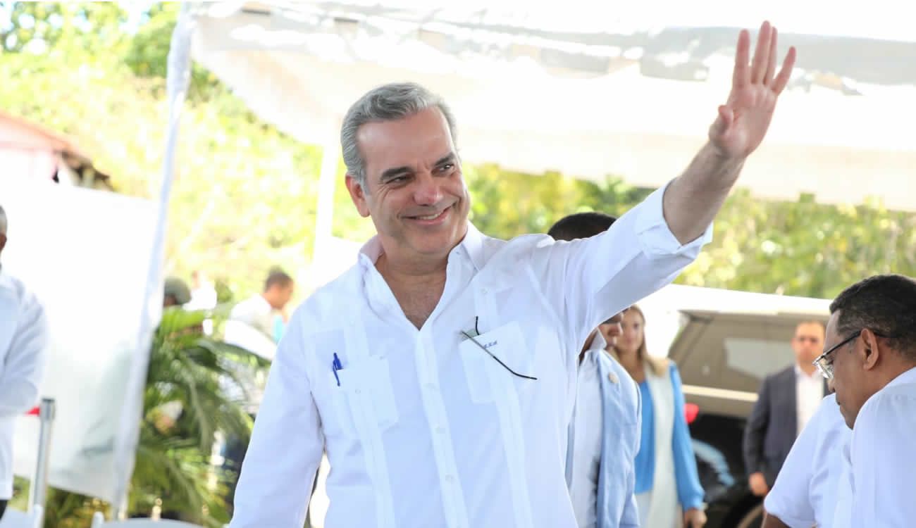 Presidente Luis Abinader.