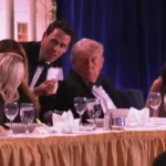 Captura de imagen de un video facilitado por la Casa Blanca del tiroteo durante la Cena de Corresponsales en presencia del presidente estadounidense, Donald Trump. EFE/Casa Blanca/Poo
