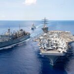 Fuerza naval estadounidense.