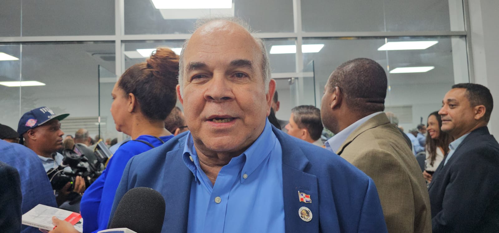 Vicepresidente del partido Fuerza Nacional Progresista (FNP), Pelegrín Castillo / Karina Jiménez