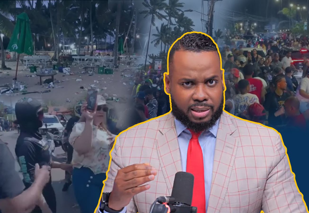 Elvin Castillo lamenta que Las Terrenas sea arrabalice por el tigueraje en Semana Santa. (Panorama).