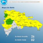 COE alerta amarilla y verde domingo 12 abril noche.