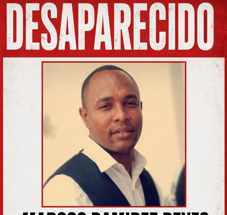 Marcos Ramírez Reyes desaparecido.