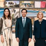 Melany Rodríguez, Roberto Ángel Salcedo e Ingrid González.