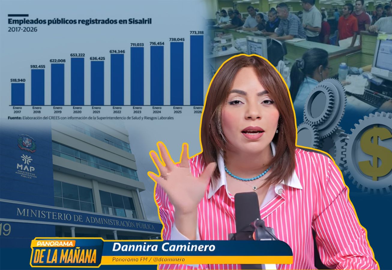 Dannira Caminero pensiones y nómina pública.