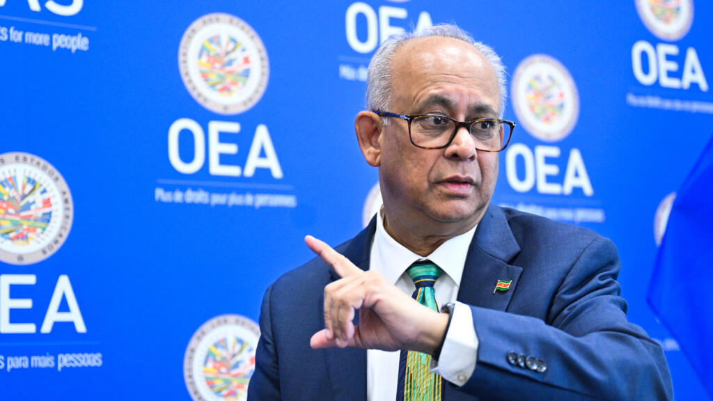 Albert Ramdin, secretario general de la Organización de Estados Americanos (OEA).