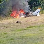 Avioneta accidentada en Dajabón.