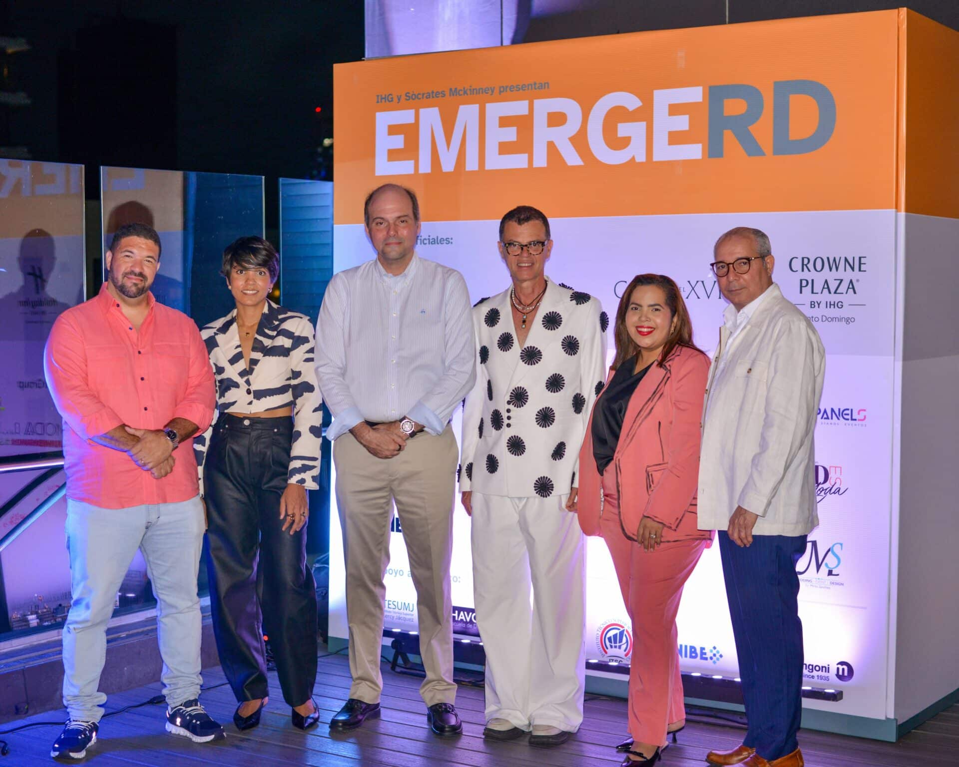 Joan González, Ichanell Rodríguez, Carlos Sousa, Sócrates McKinney, Marielle Araujo y Henry Coradin