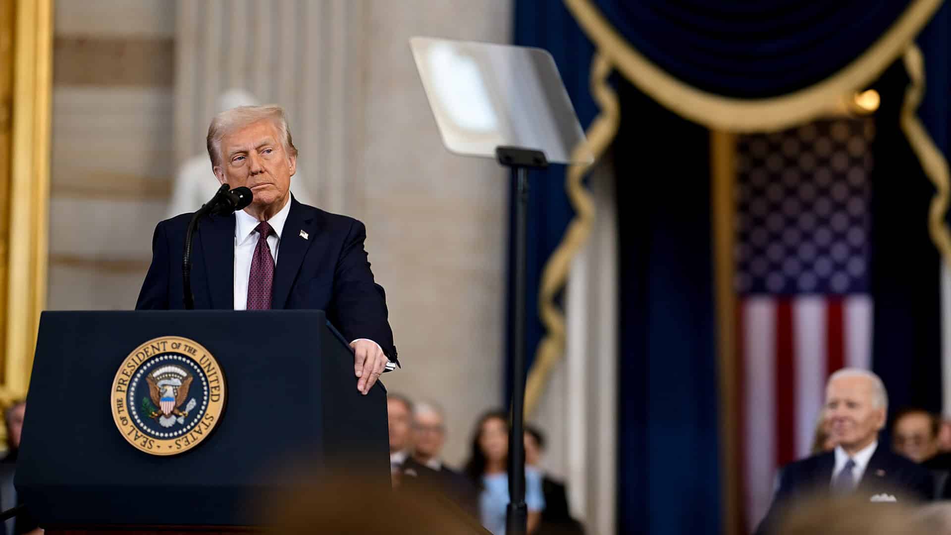 El presidente de Estados Unidos, Donald Trump