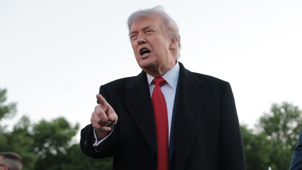 El presidente de Estados Unidos, Donald Trump.