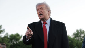El presidente de Estados Unidos, Donald Trump.