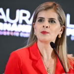 La presidenta de Costa Rica, la derechista Laura Fernández.