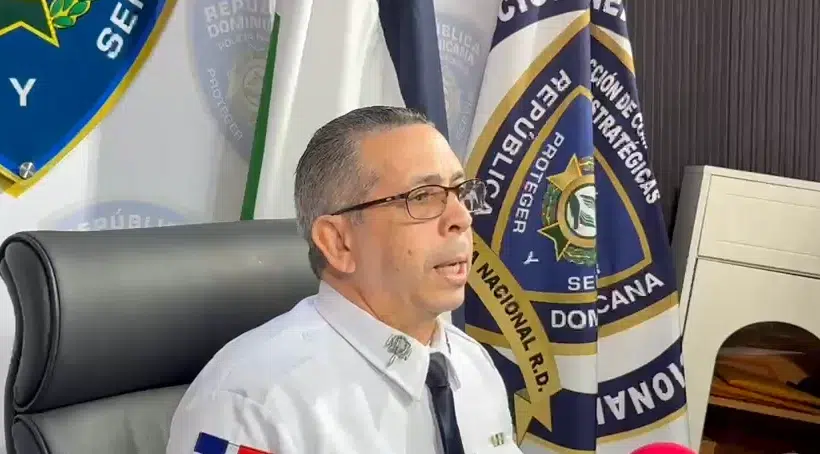Diego Pesqueira, vocero de la Policía Nacional