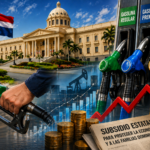 Ilustración sobre el precio de los combustibles.