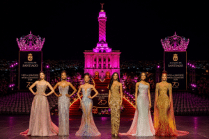 La magia de Miss República Dominicana ilumina el Monumento de Santiago en su 70 aniversario