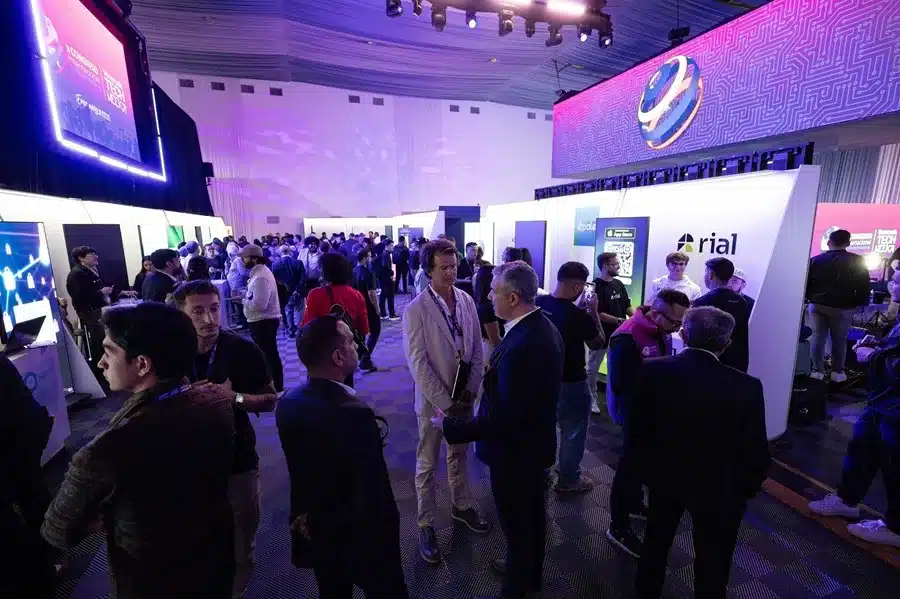 Encuentro de empresarios.