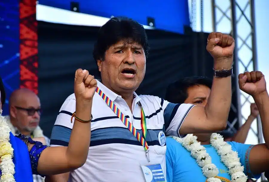 El expresidente de Bolivia Evo Morales. EFE