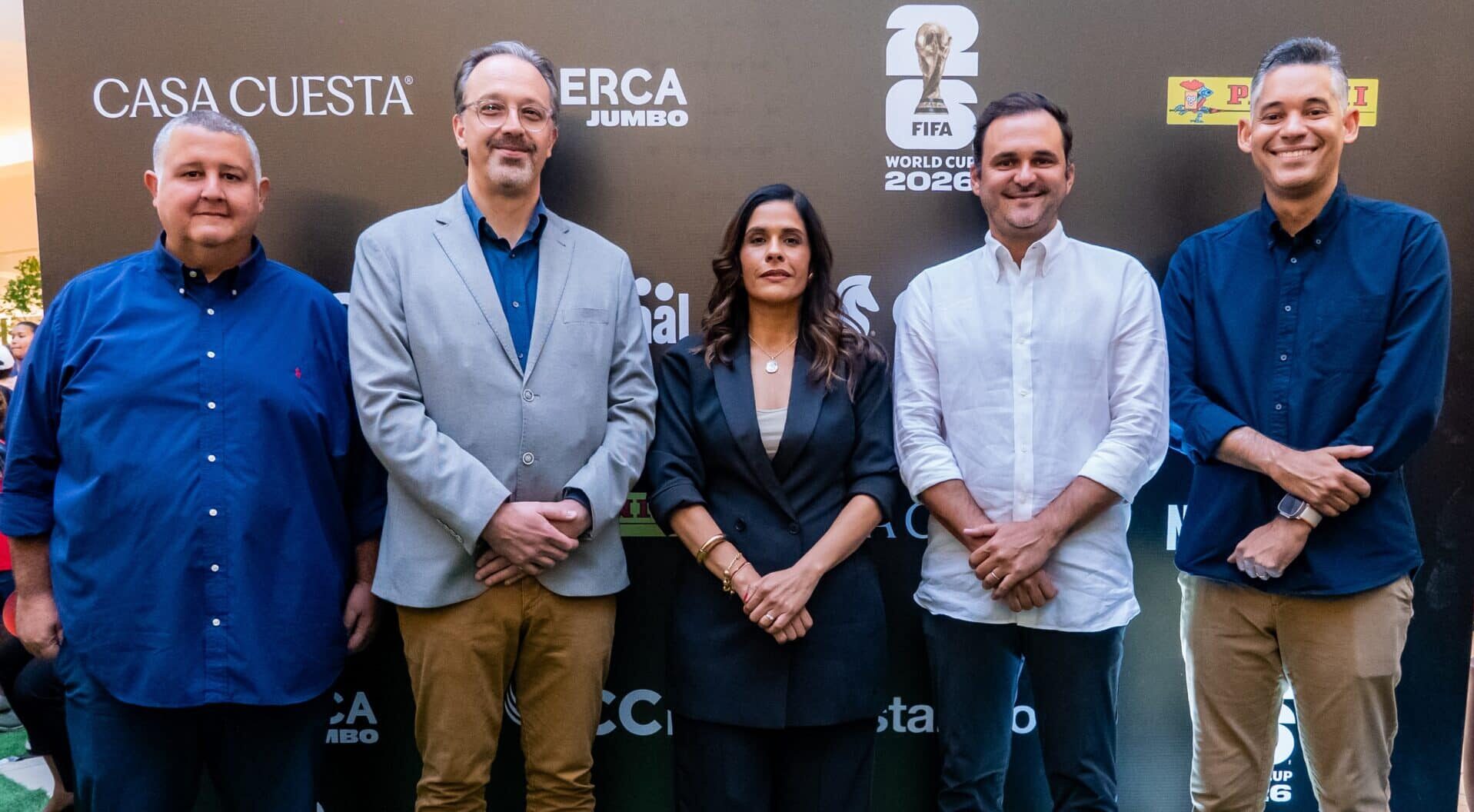 Jorge Allen Bauger, Hans Kuehn, Madelyn Martínez, Avelino Cuadra y Damaso García