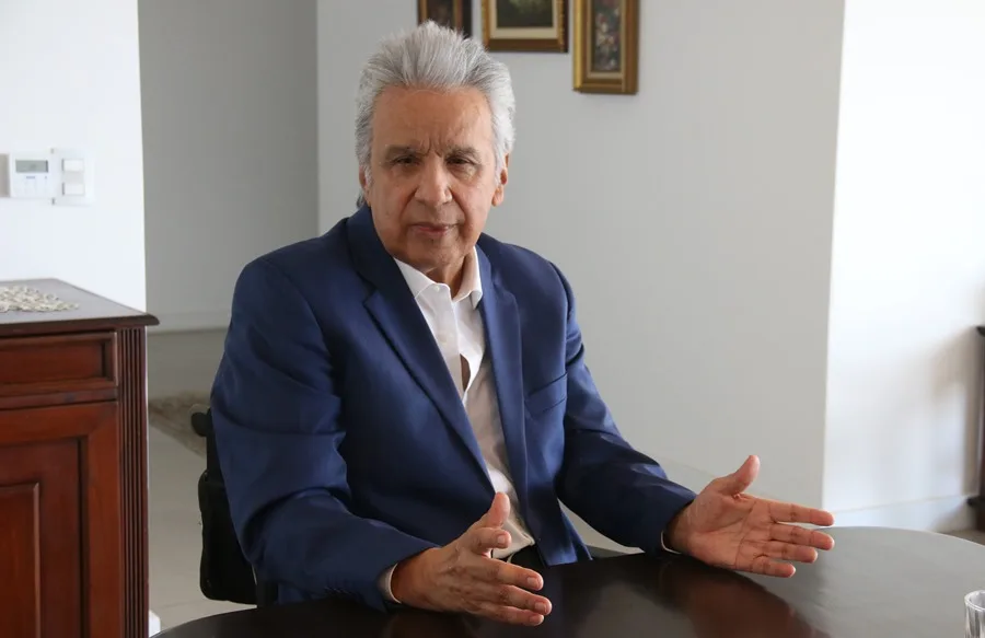 Fotografía de archivo del expresidente ecuatoriano Lenín Moreno. EFE/Nina Osorio