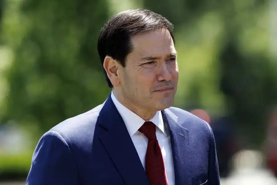 Secretario de Estado de EE.UU., Marco Rubio, en la Casa Blanca, en Washington (EE.UU.). 