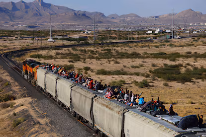 Migración, imagen de referencia.