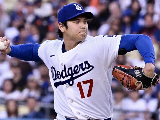 Shohei Ohtani lanzó siete entradas sin permitir carreras, permitiendo solo cuatro hits, y los Dodgers de Los Ángeles respaldaron al cuatro veces MVP con su mayor apoyo ofensivo de la temporada en una victoria de 4-0 sobre los Gigantes