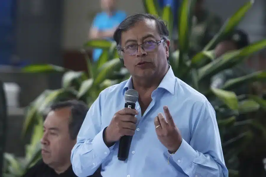 El presidente de Colombia, Gustavo Petro, en una fotografía de archivo. EFE/ Luis Eduardo Noriega A.