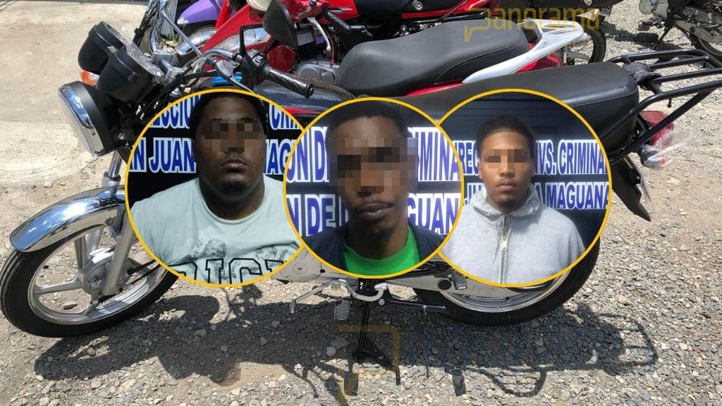 Desarticulan red dedicada al robo y tráfico de motocicletas en San Juan