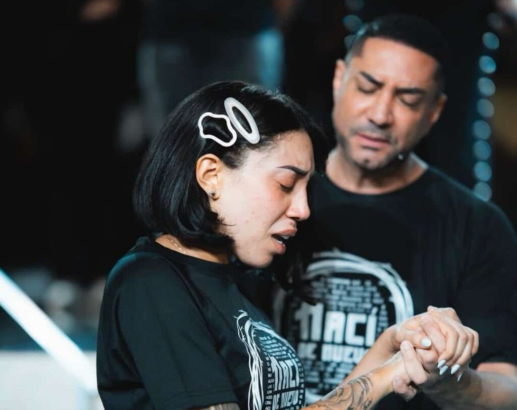 La creadora de contenido Pamela Sandoval, mejor conocida como Shupamela, fue bautizada por Marcos Yaroide