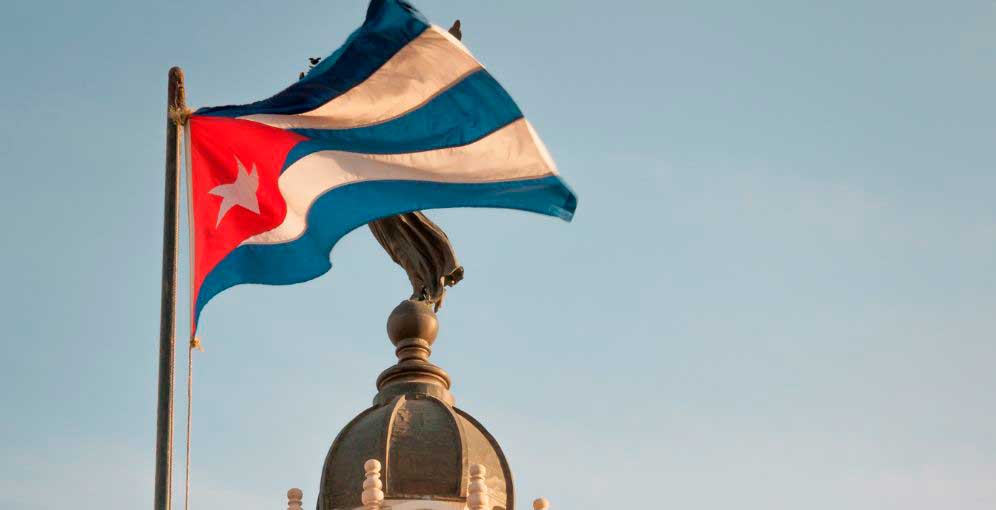 Bandera de Cuba.