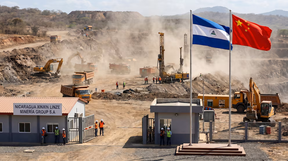 Así se concentra el control minero en manos chinas en Nicaragua: las 20 empresas que se adueñan del territorio