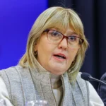 Ministra de Salud de Uruguay, Cristina Lustemberg.