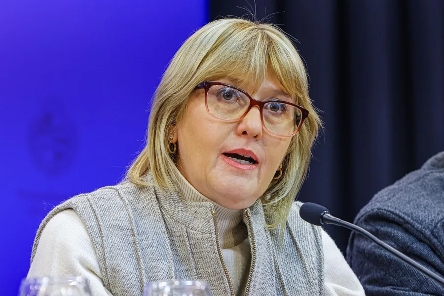 Ministra de Salud de Uruguay, Cristina Lustemberg.