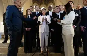 La presidenta encargada de Venezuela, Delcy Rodríguez