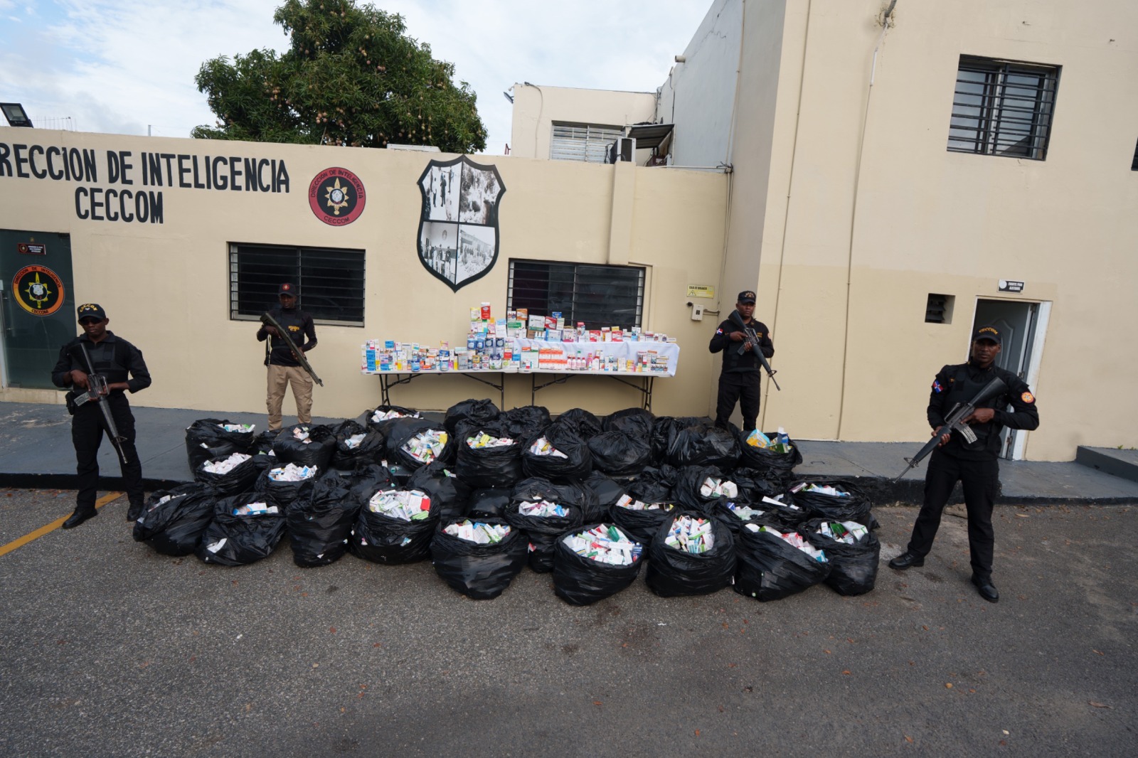 Droga asegurada en Espilla.