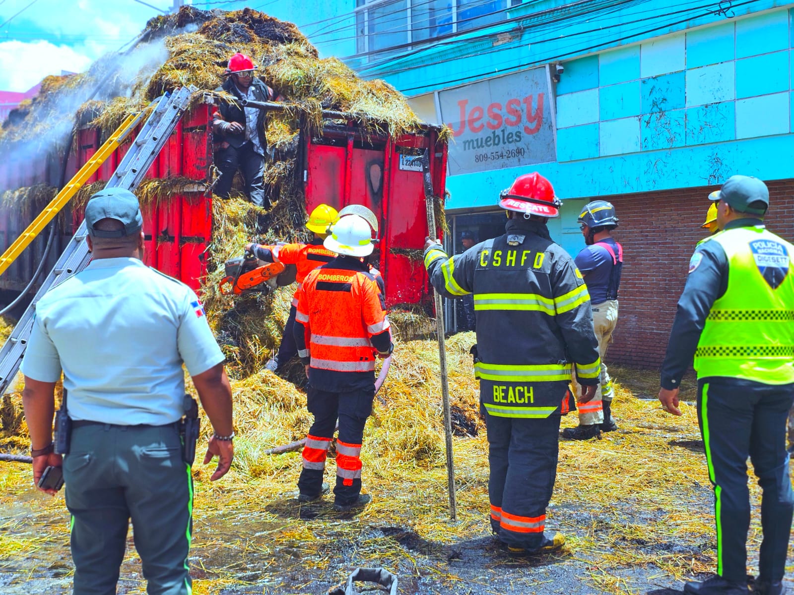 Incendio Jessy Mueblería.
