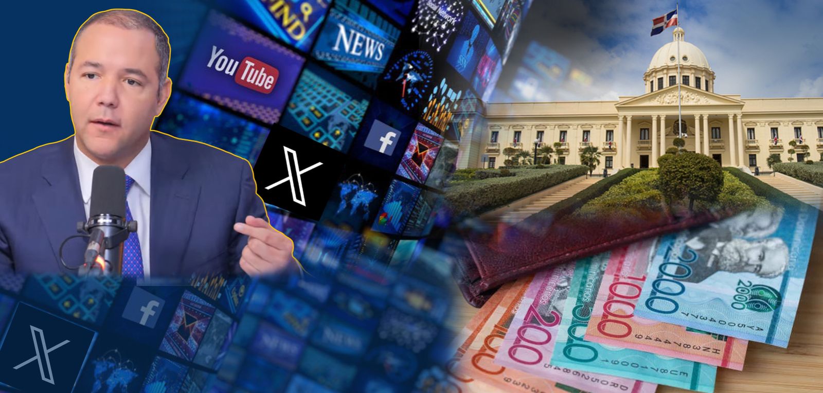 Johnny Pujols cree en la transparencia de la publicidad del Gobierno con medios y redes.