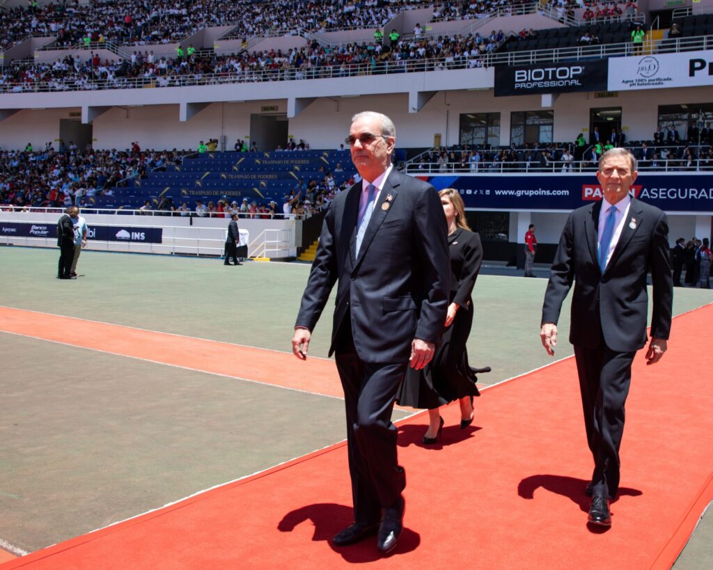 El presidente Luis Abinader