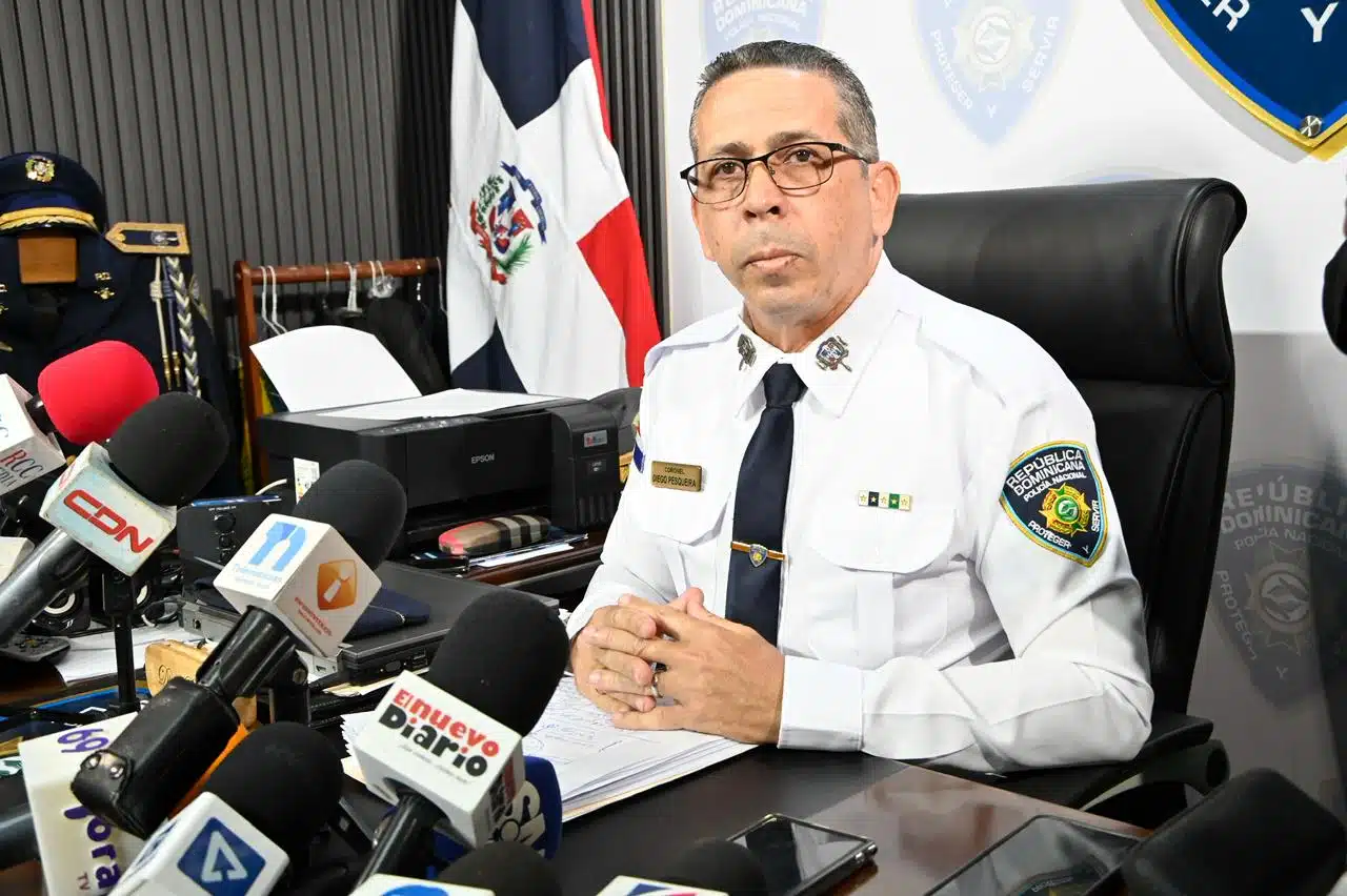 El vocero policial, Diego Pesqueira.
