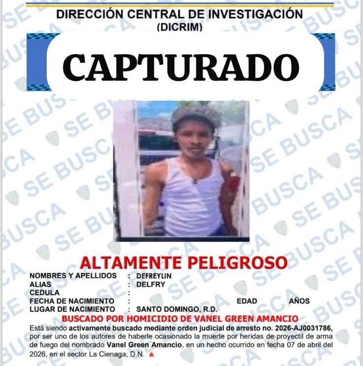 Autoridades detienen en Neyba a prófugo por homicidio ocurrido en Santo Domingo