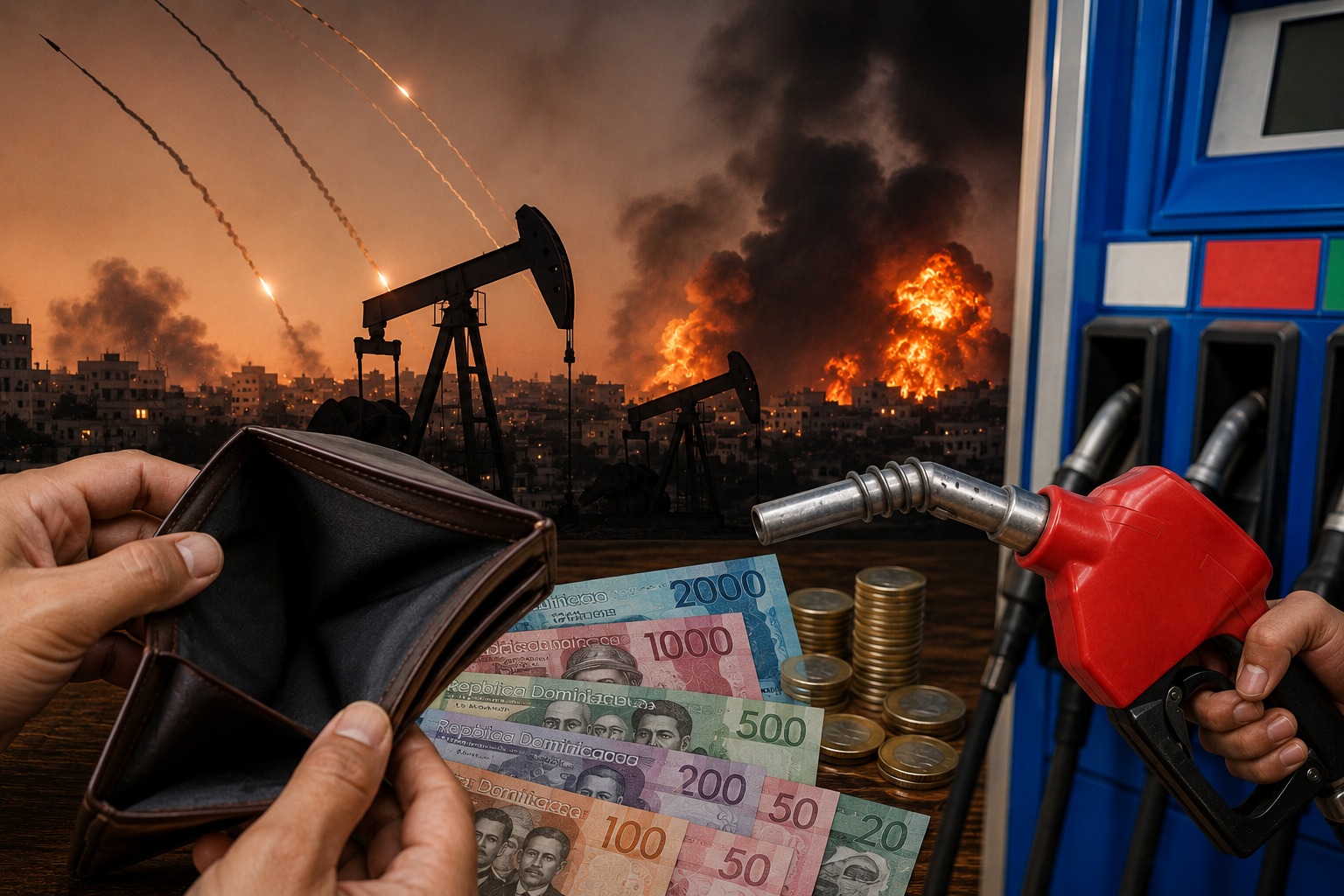 Conflicto de Medio Oriente ya se siente en los bolsillos de los dominicanos