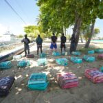 Cargamento decomisado en costas de Santo Domingo supera una tonelada de cocaína